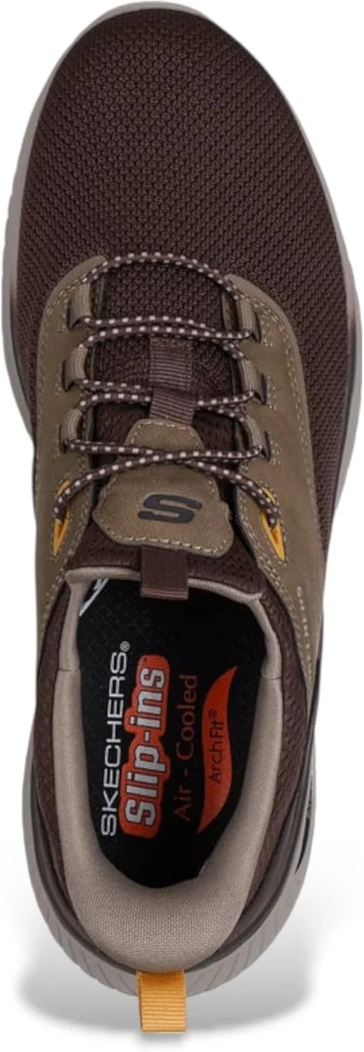Мужские кроссовки Skechers Arch Fit Crosser-Chozen, Brown — фото 4