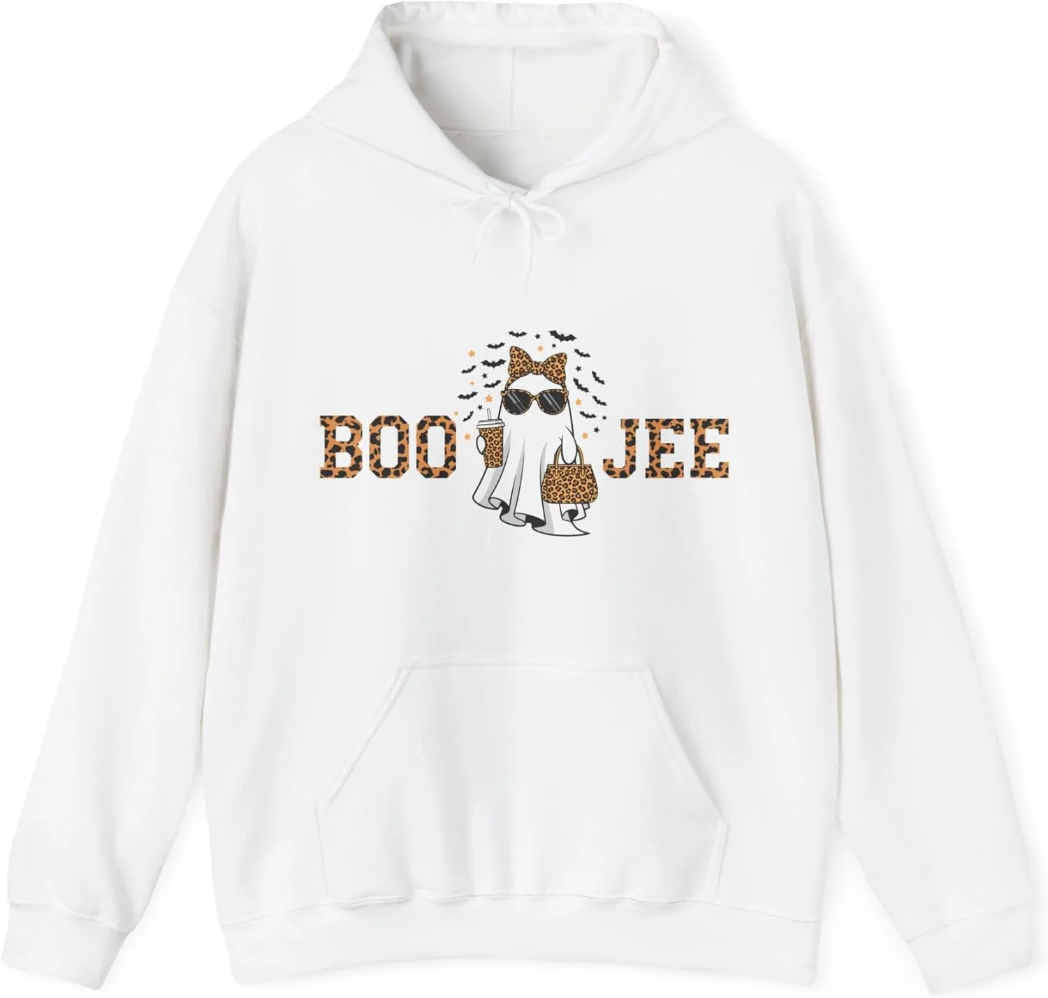 Худи унисекс Boojee Dog, забавный подарок для любителя животных, уютная толстовка для владельцев собак, свободный стиль для осени, милая одежда с животными GENERIC, белый