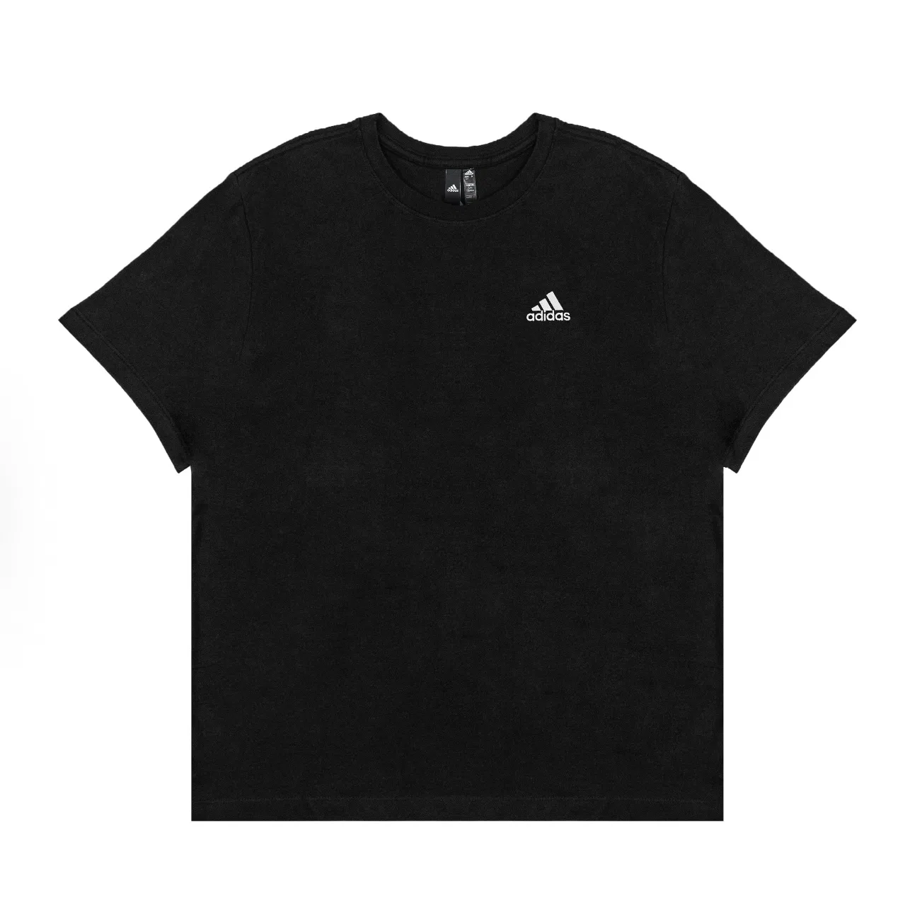 Футболка Adidas MUST HAVES Crew Neck Black — фото 4