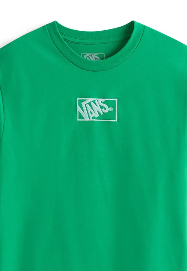 Футболка с принтом в виде блочных коробок Vans, Bright Green — фото 3
