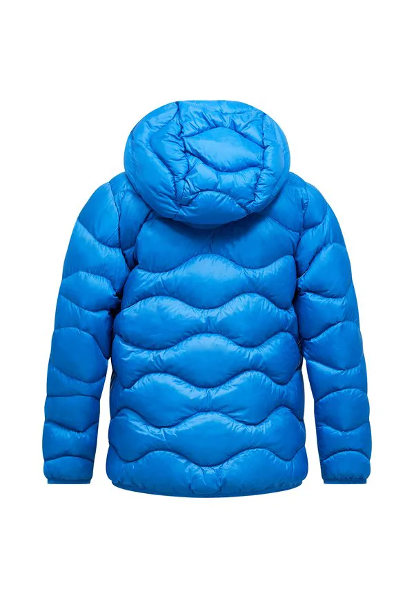 Пуховая куртка jr с гелием Peak Performance, Azurblau — фото 2