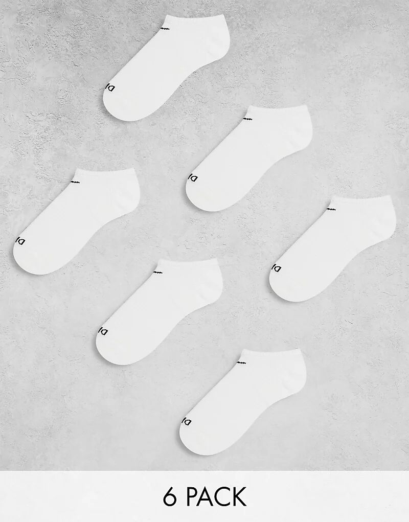 

Носки для тренировок Everyday Cushioned Plus, 6 пар, белого цвета Nike Training