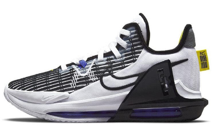 

Nike LeBron Witness 6 Белый Персидский Фиолетовый Шок Желтый