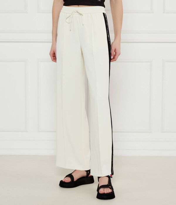 

Брюки Twin-Set Flare Fit, экрю