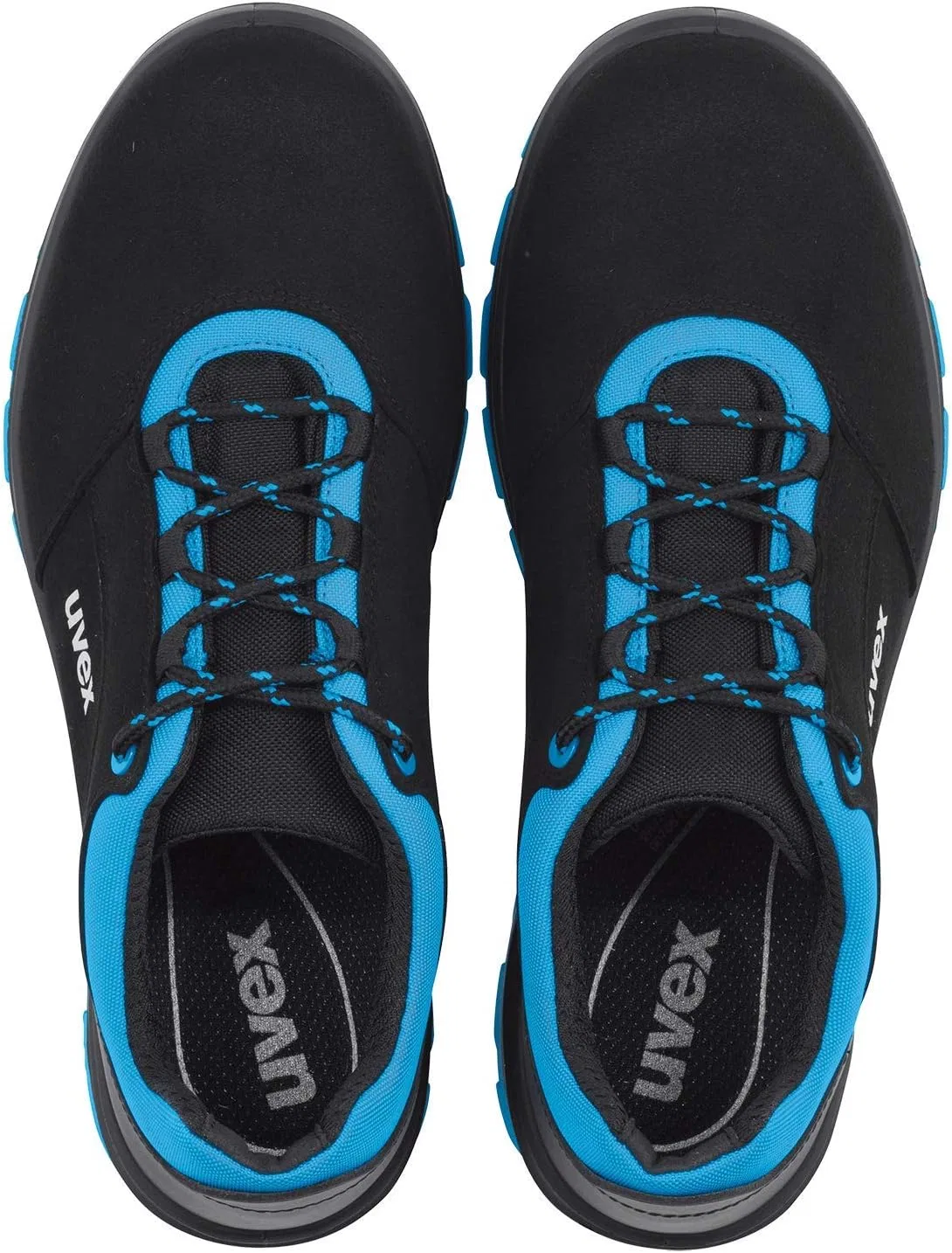 Рабочие ботинки Uvex 2 Xenova - Спортивные защитные ботинки Sporty S2 для мужчин, Blue Black — фото 3