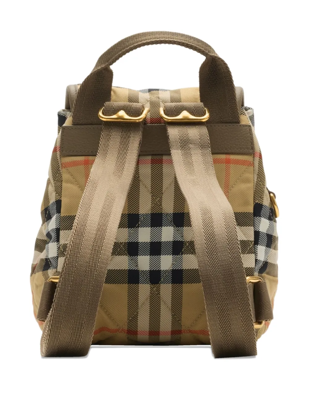 Рюкзак женский Burberry нейлон, бежевый — фото 2
