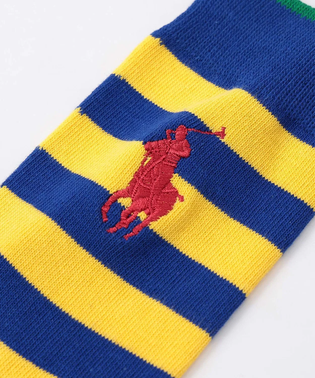 Носки Polo Ralph Lauren Big Pony с вышивкой, бордовые — фото 2