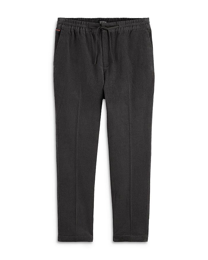 

Любимые вельветовые брюки-джоггеры с завязками Scotch & Soda, серый