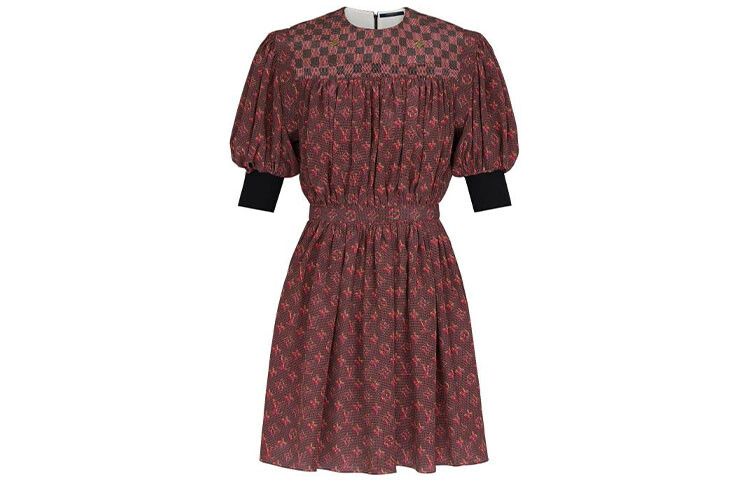 

Платье женское Louis Vuitton с короткими рукавами, розовый