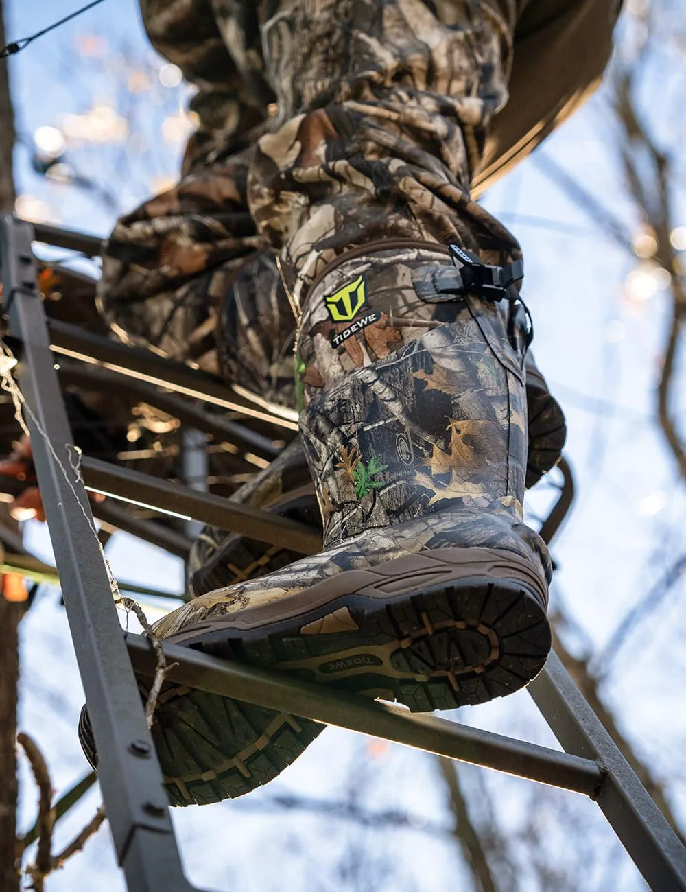 

Резиновые охотничьи сапоги TIDEWE, водонепроницаемые утепленные сапоги Next Camo G2 с 7 мм неопреном, прочные сапоги для охоты на открытом воздухе для мужчин (утепление 800 г и стандарт, размеры 6-14)