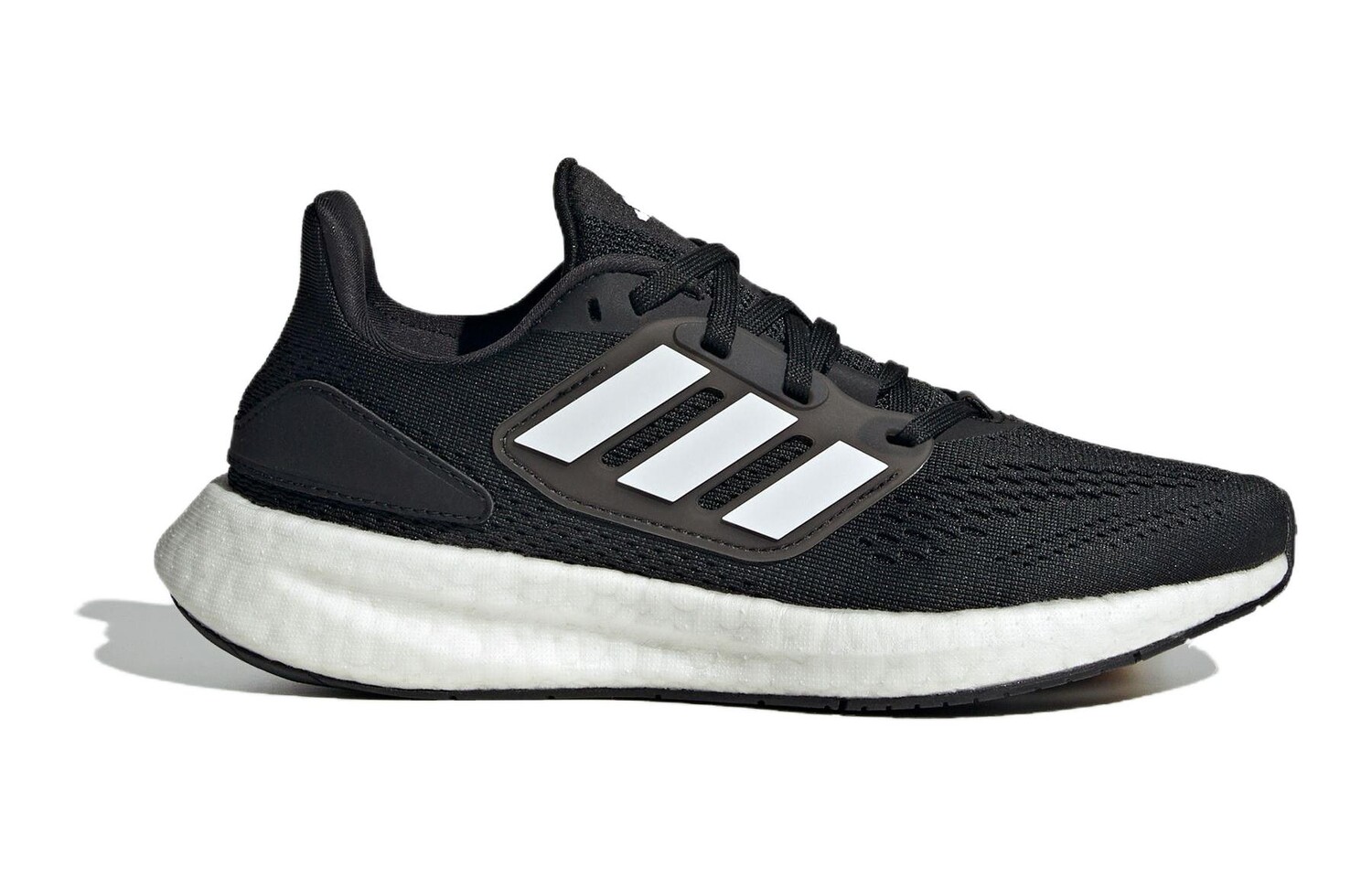 Кроссовки детские Pure Boost GS Low-top черные Adidas, черный — фото 2