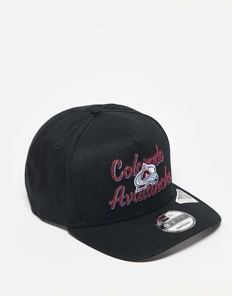 

Кепка New Era Colorado Avalanche 950 черного цвета