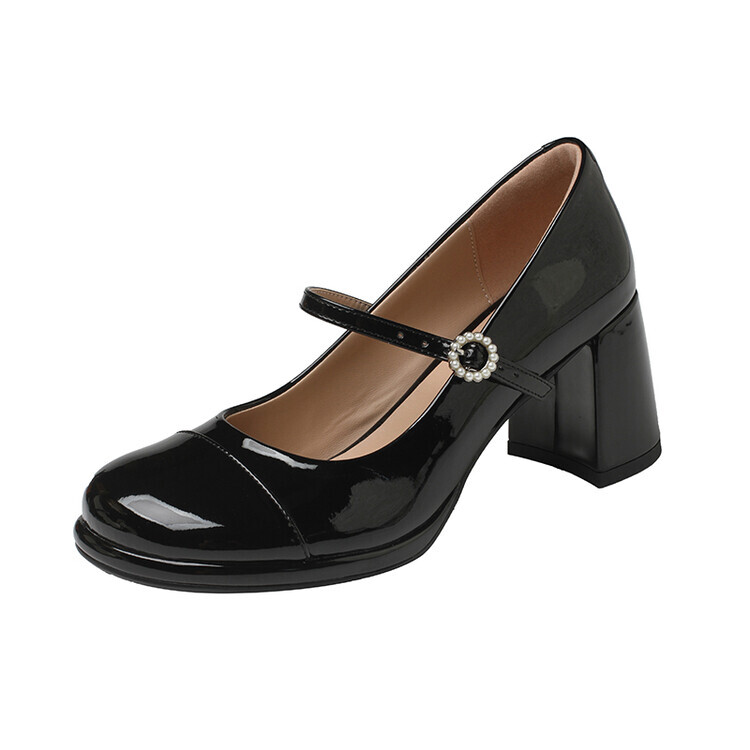 

Туфли Мэри Джейн женские Quicheshoes, цвет Milk White