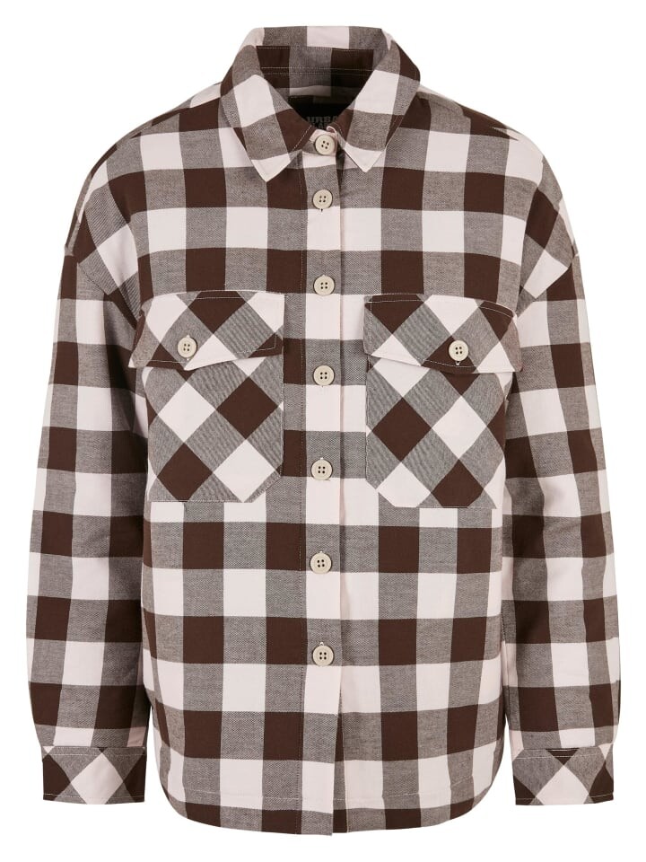 

Переходная куртка Urban Classics, цвет pink/brown, Коричневый, Переходная куртка Urban Classics, цвет pink/brown