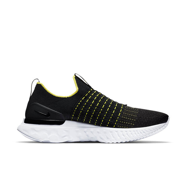Кроссовки react phantom run flyknit 2 Nike, черный — фото 2