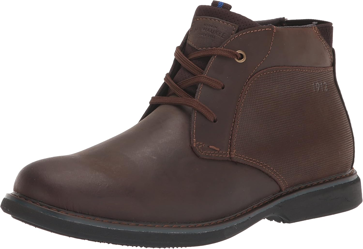 

Мужские ботинки Nunn Bush Otto Plain Toe Chukka из легкой водоотталкивающей замши, коричневый