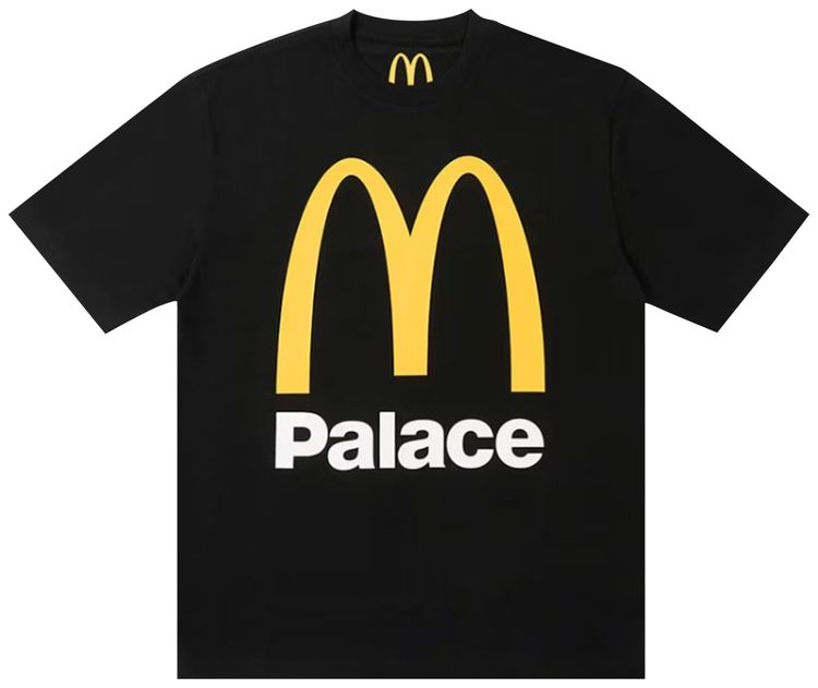 

Футболка Palace x McDonald's Logo T-Shirt 'Black', черный