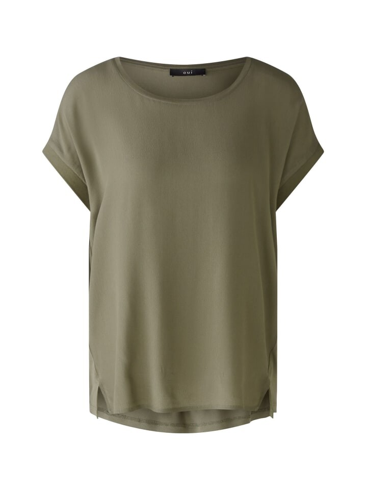 

Блуза Oui Blusenshirt AYANO, цвет dusty olive