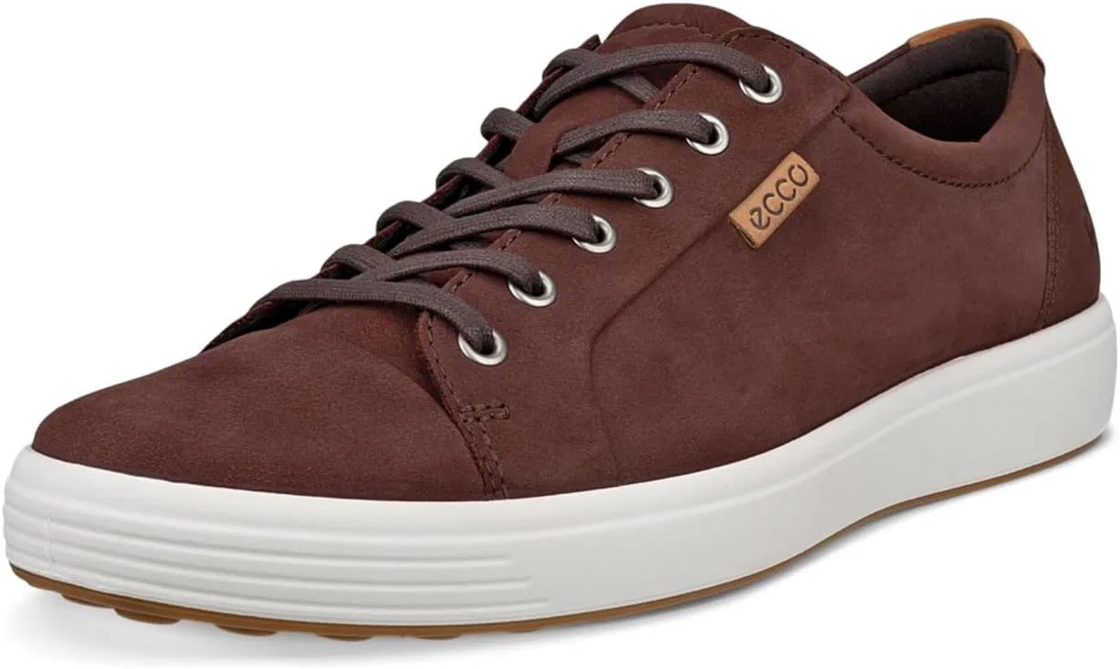 Мужские низкие кроссовки ECCO Soft 7, Chocolat