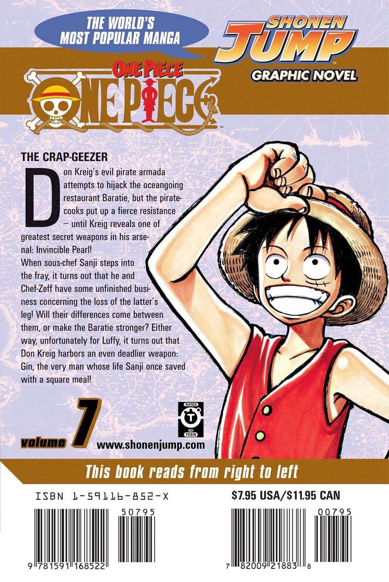 

Манга One Piece Manga Volume 7