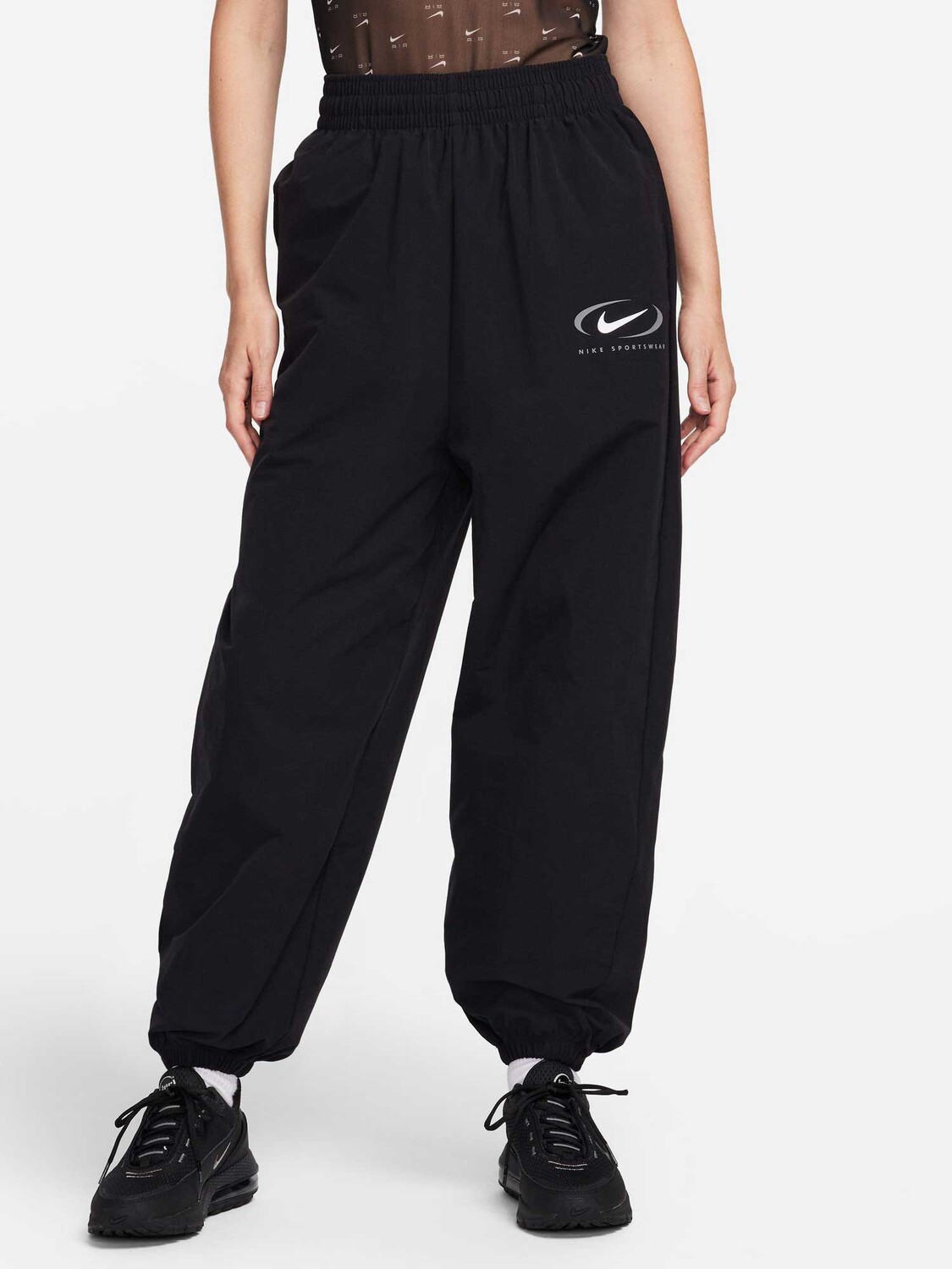 

Спортивные брюки Nike W NSW TREND JGGR WVN SWSH, черный