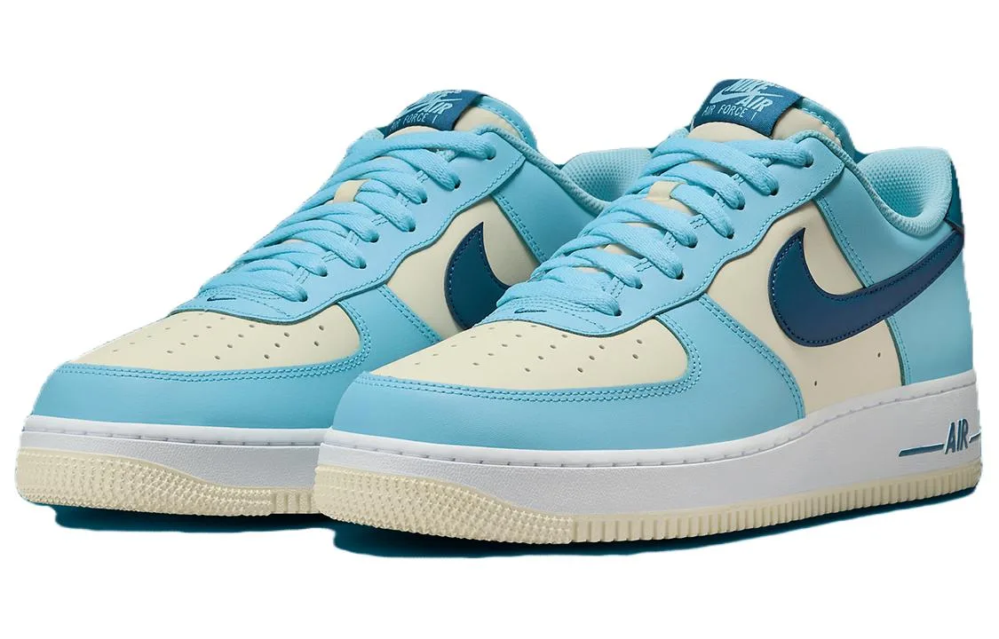 Nike Кроссовки Air Force 1 Low '07 Aquarius Blue Coconut Milk — фото 4