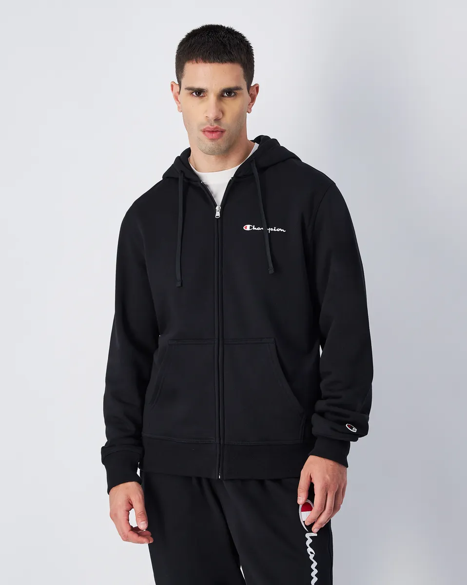 

Толстовка Champion с капюшоном "Hooded Full Zip Sweatshirt", цвет Nbk