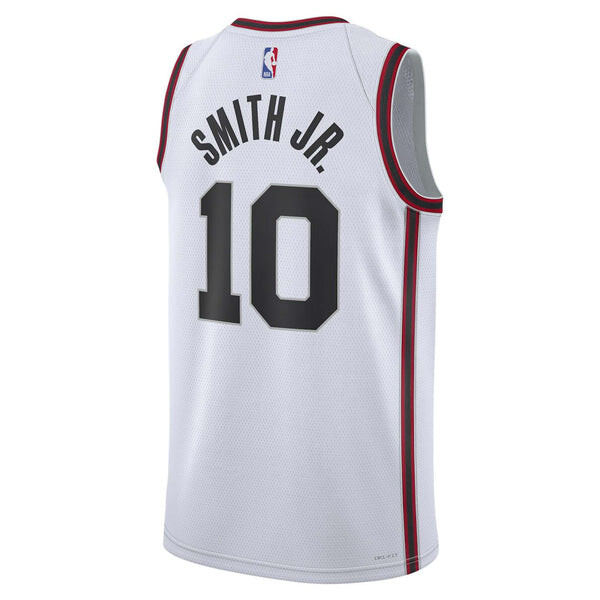 Спортивная футболка houston rockets 2024/25 city edition jersey 'jabari smith jr.' Nike, белый — фото 2
