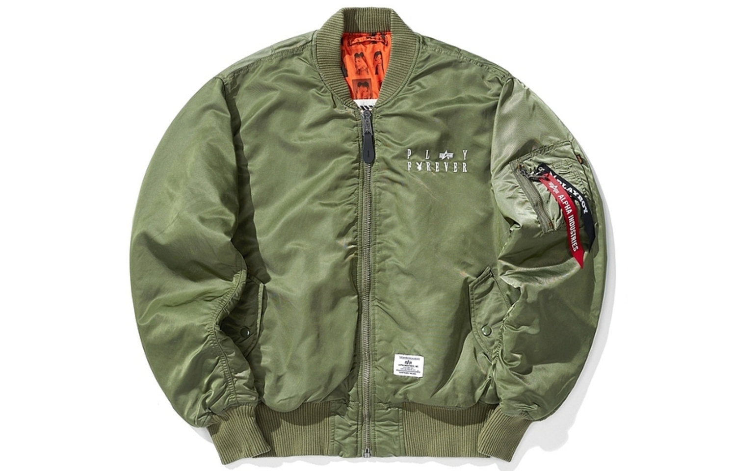 

Alpha Industries Куртка Playboy X унисекс, KHX Army Green