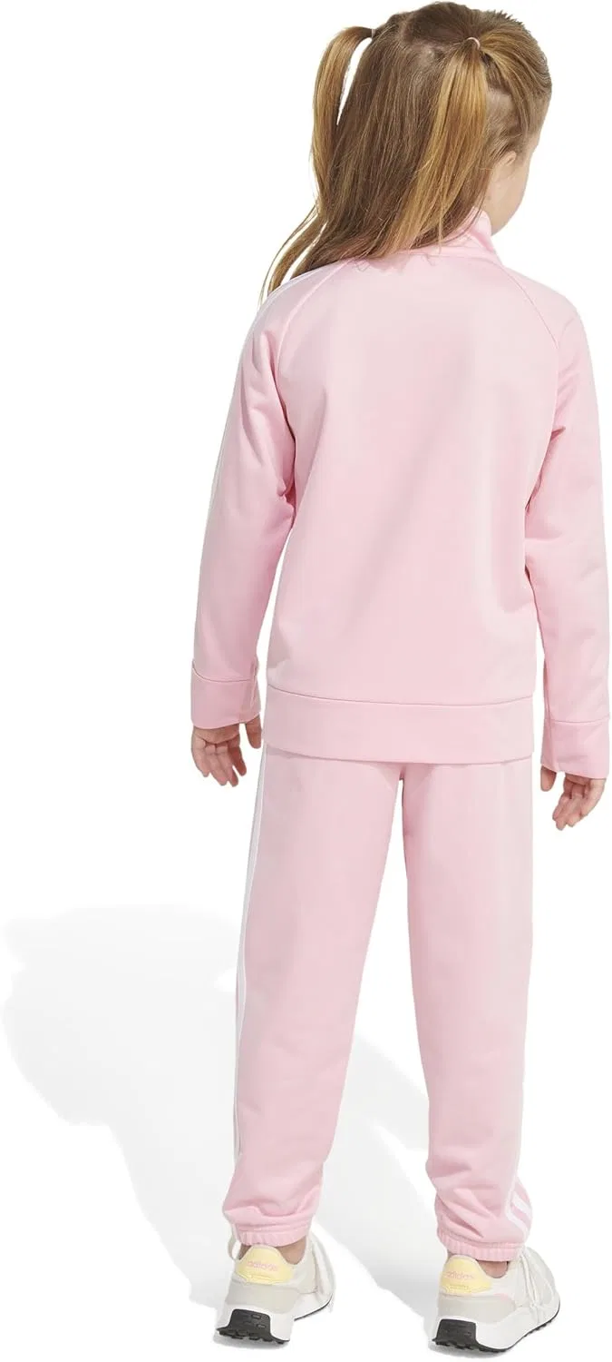 Детский спортивный костюм с курткой и брюками adidas, Light Pink — фото 2