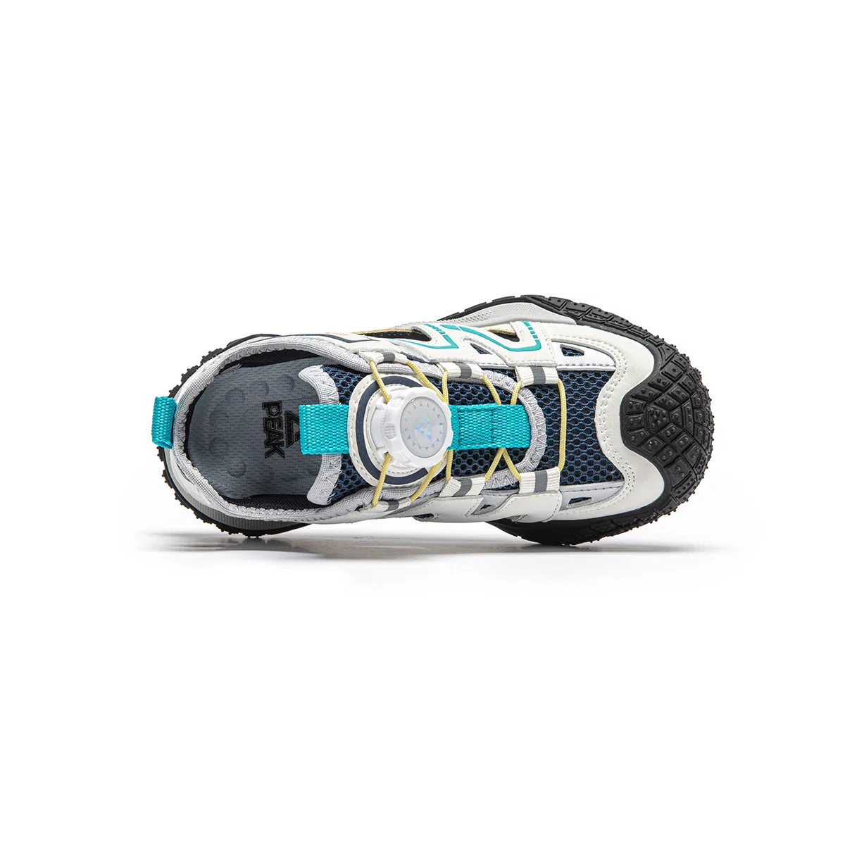 Сандалии для детей PEAK Breathable Slip Resistant Anti Kick Low top бело-синие — фото 4