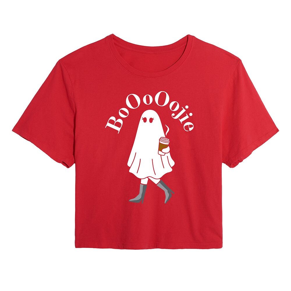 

Укороченная футболка для юниоров Boojie Ghost Licensed Character, красный