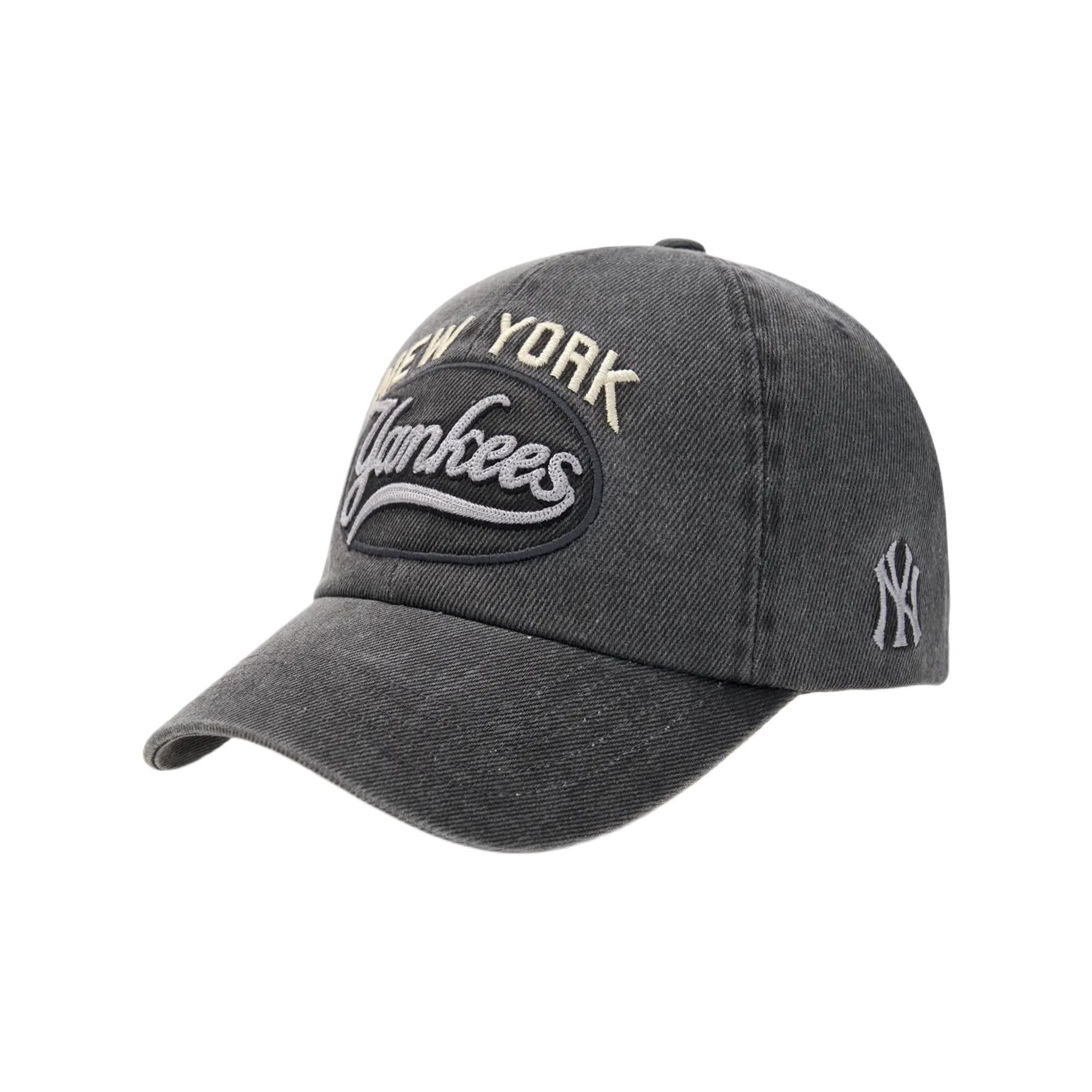 

MLB Хлопковая бейсболка унисекс черно-серая, Black Gray
