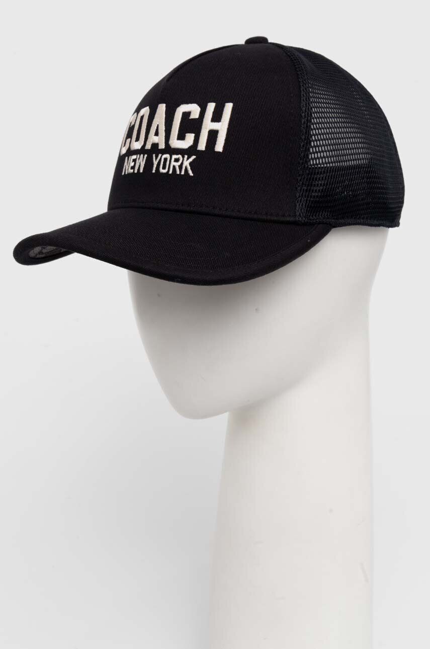 

Бейсболка Coach, черный