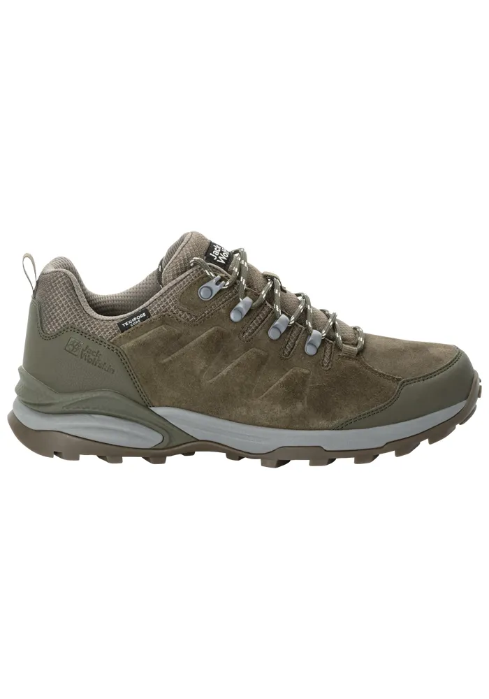 

Кроссовки Jack Wolfskin "REFUGIO TEXAPORE LOW M", цвет Cold-Coffee