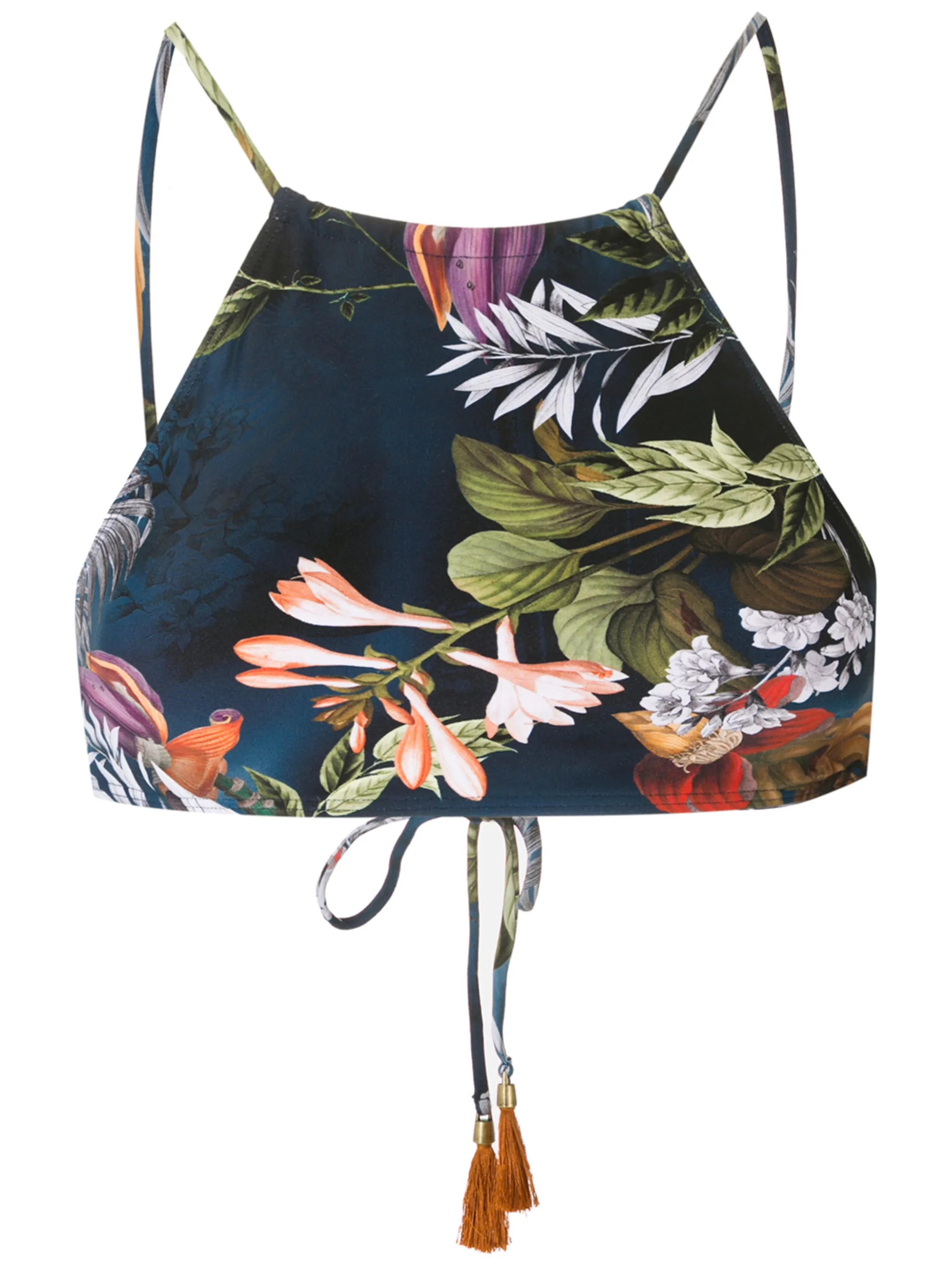 

Лиф бикини Ilana с принтом Lygia & Nanny, синий