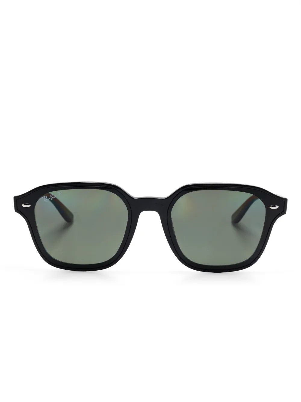 

Солнцезащитные очки в квадратной оправе Ray-Ban, черный