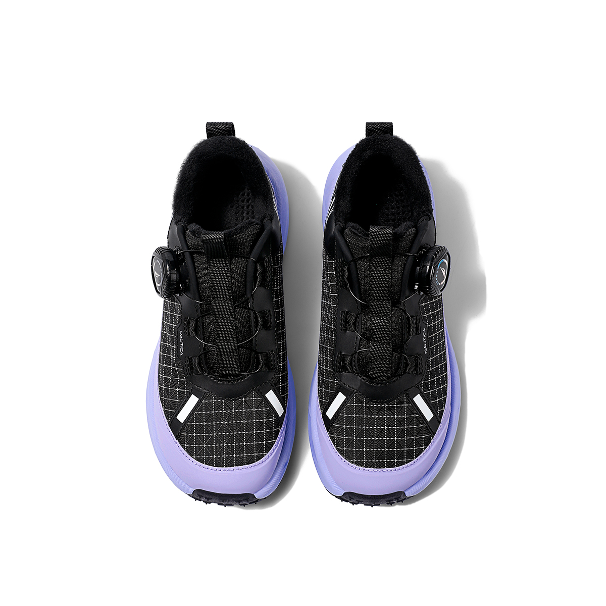 NAUTICA Утепленные ботинки Charcoal Gray Purple для детей — фото 4