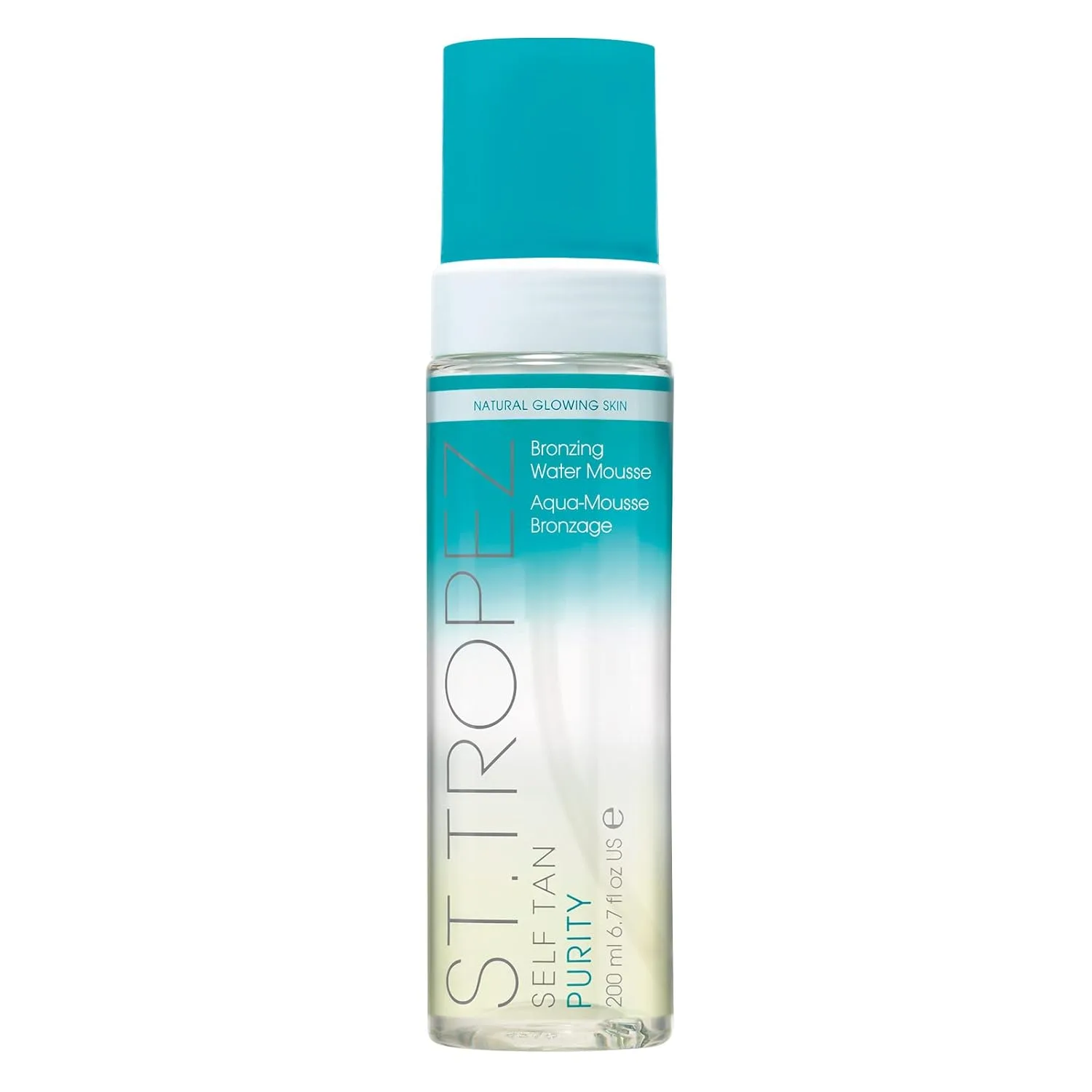 St.Tropez Self Tan Purity Bronzing Water, прозрачная пенка для автозагара, безупречный результат, проявляется через 4-8 часов, веганский продукт, натуральный состав, не тестируется на животных. 170.10 г (1 шт.)