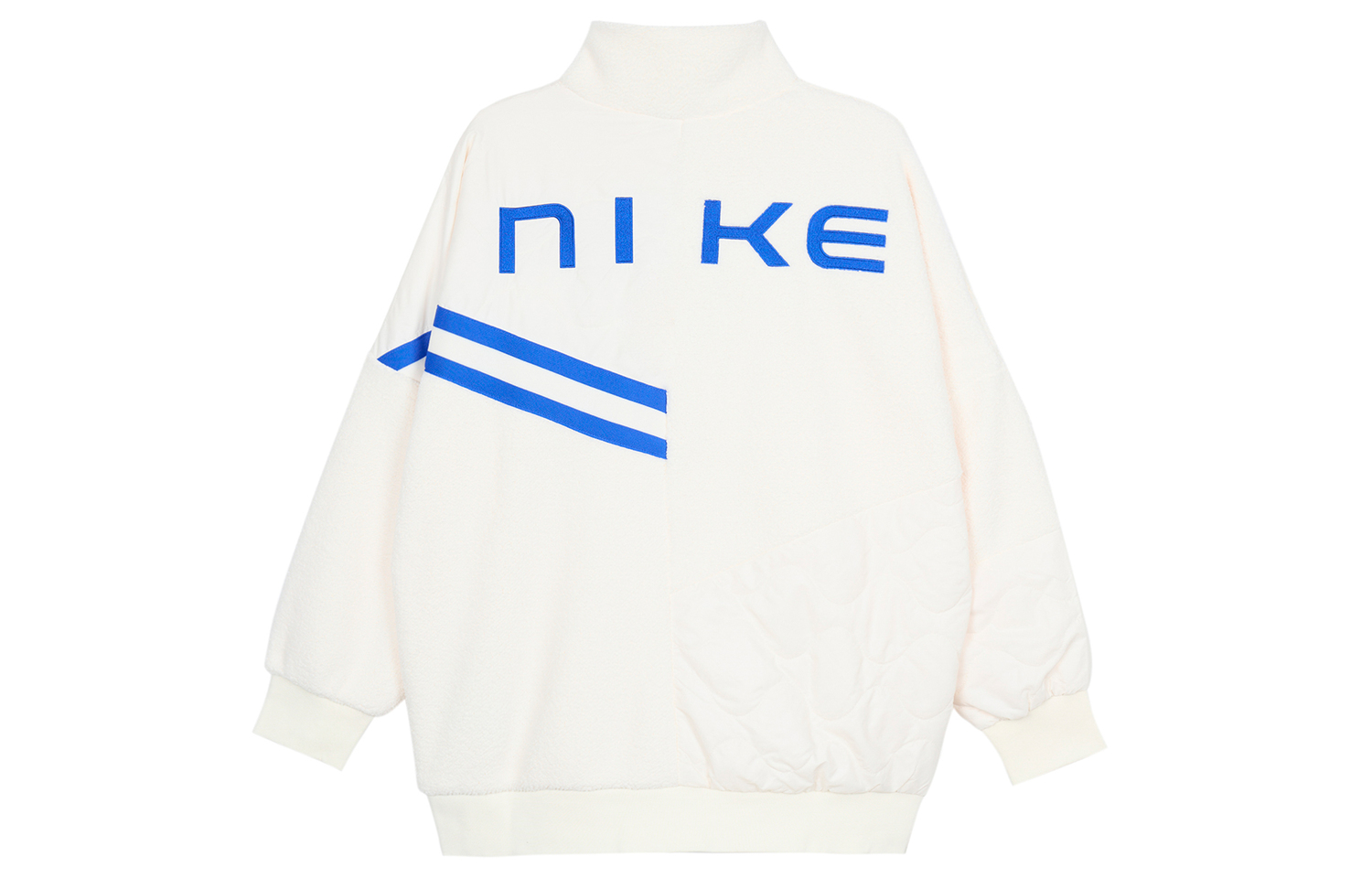 Nike Бархатная куртка женская светло-бежевая белая, Light Ivory White — фото 4