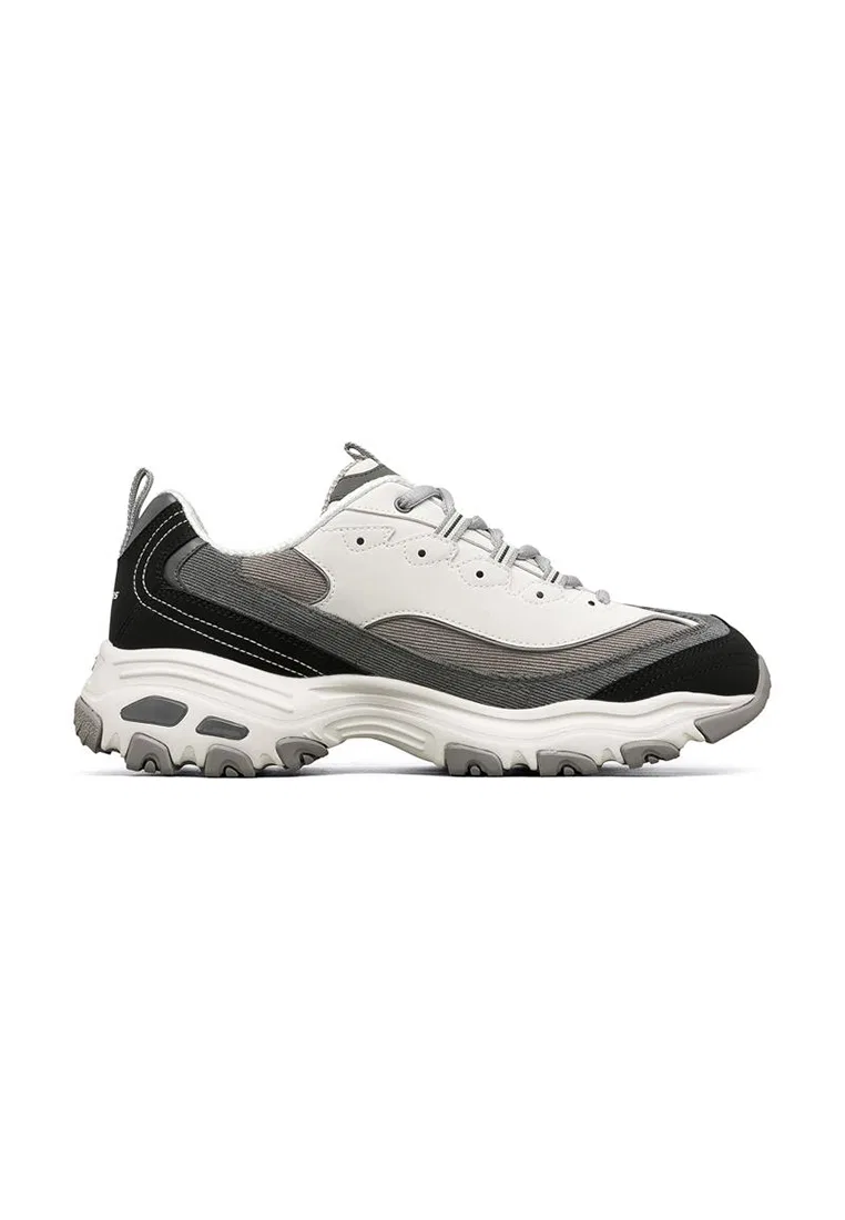 Кроссовки, D'Lites 1.0, Skechers, черный/серый — фото 3