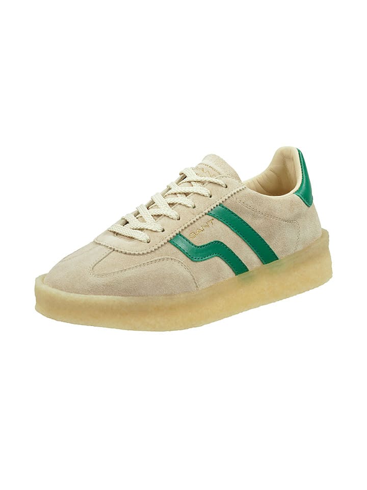 Низкие кроссовки GANT Footwear, бежевый/зеленый — фото 4