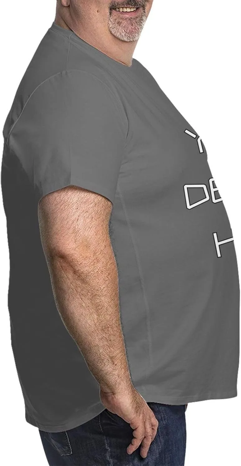 Футболка Big Tall Custom Shirt Cotton Short Sleeve — фото 4