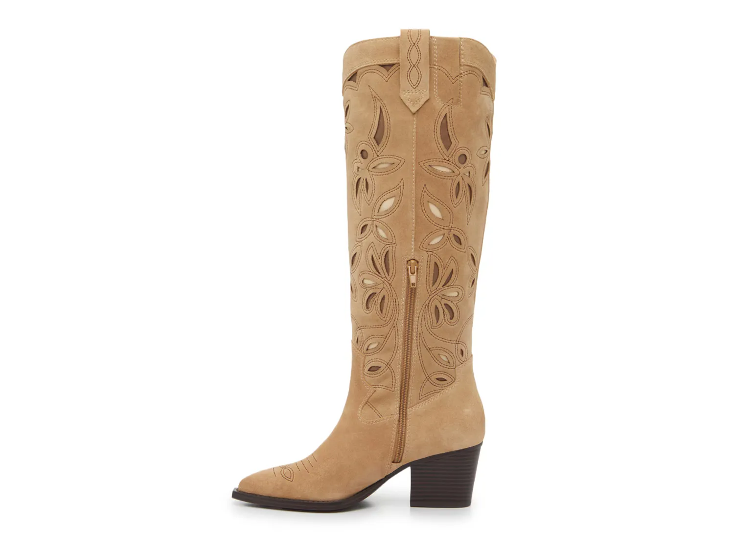 Сапоги Sadie Wide Calf Cowboy Boot Crown Vintage, светло-коричневый — фото 3
