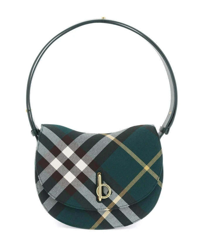 

Сумка Rocking Horse из смесовой шерсти Burberry, зеленый