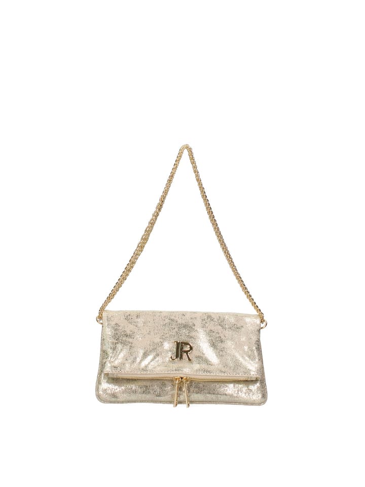 

John Richmond Сумка через плечо из платины и золота