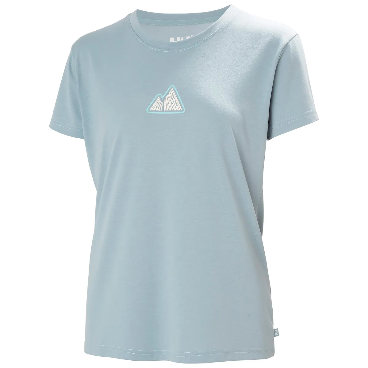 

Женская футболка W Skog Graphic Helly Hansen, светло-голубой