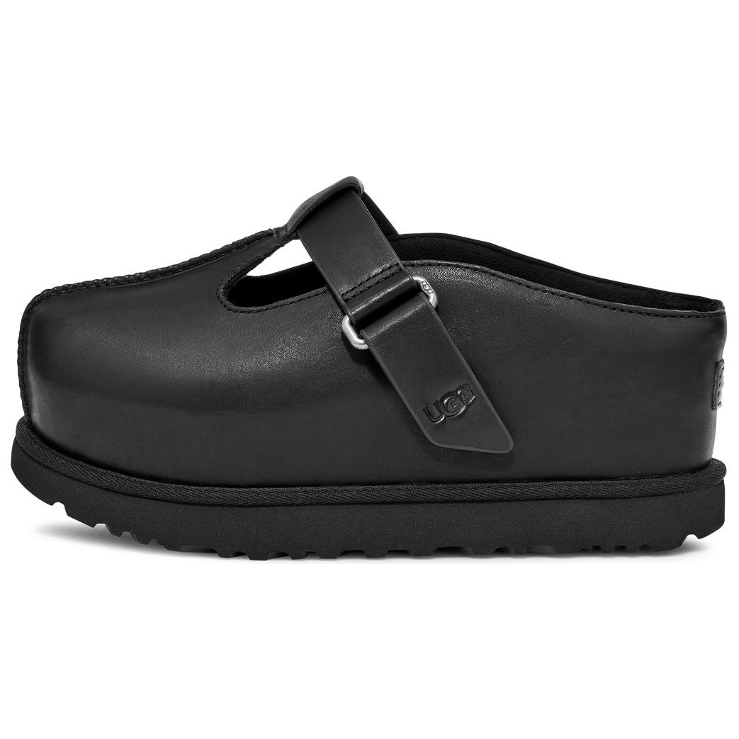 UGG Сандалии с закрытым носком из износостойкого материала EVA, черные, женские