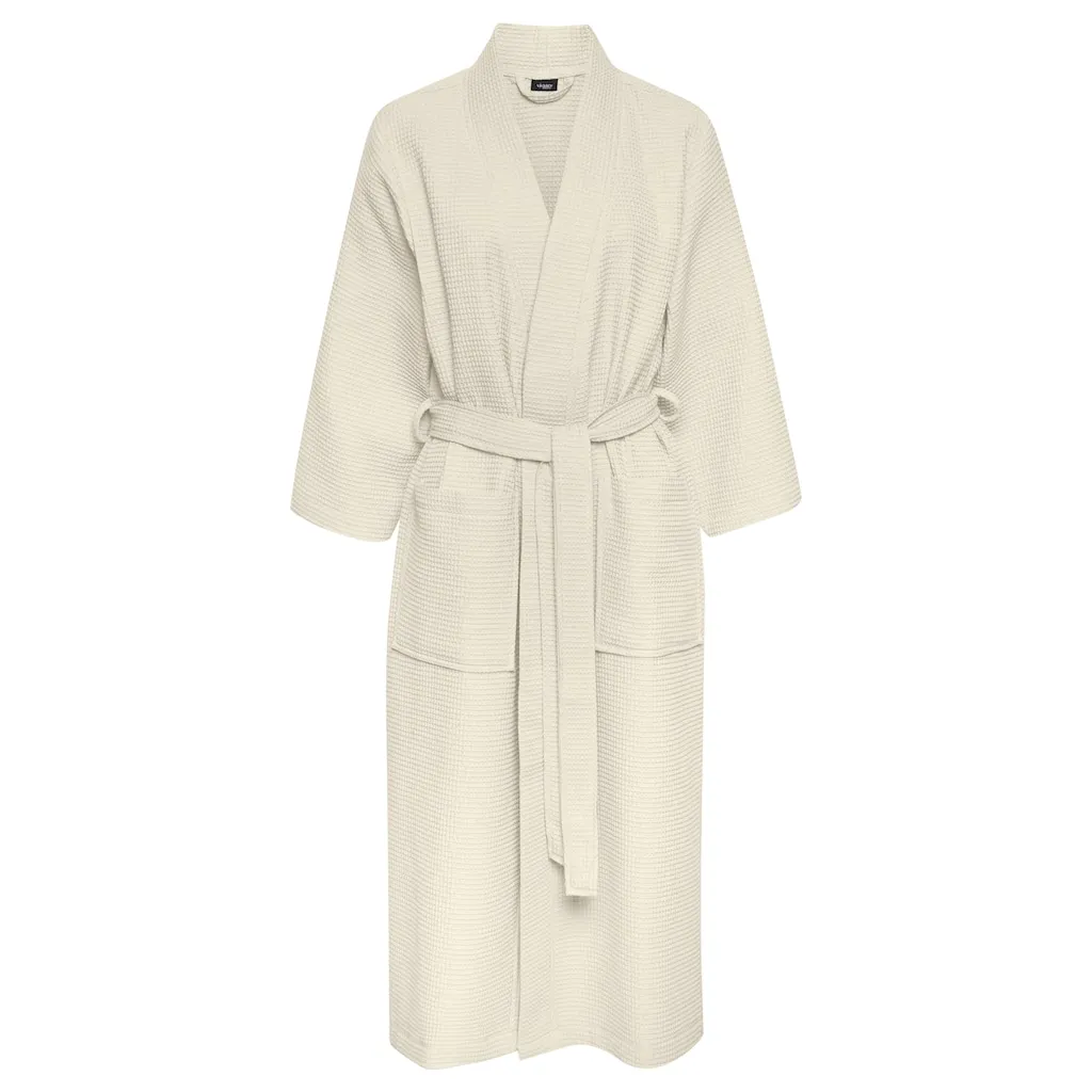 

Халат из мягкого вафельного пике Vivance Dreams, кремовый