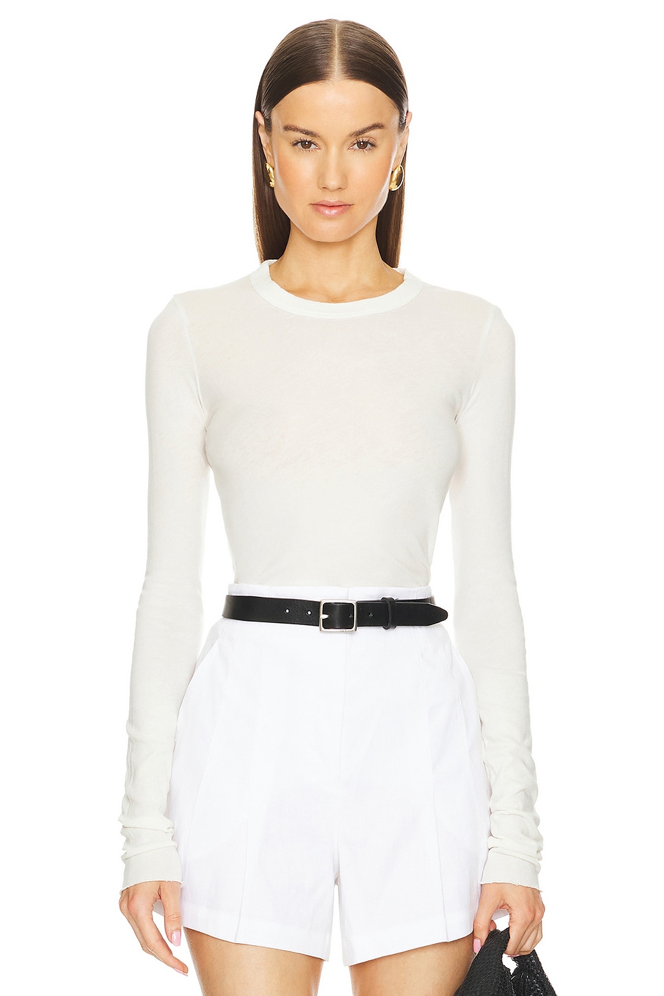 

Топ с длинными рукавами marbella Cotton Citizen, белый